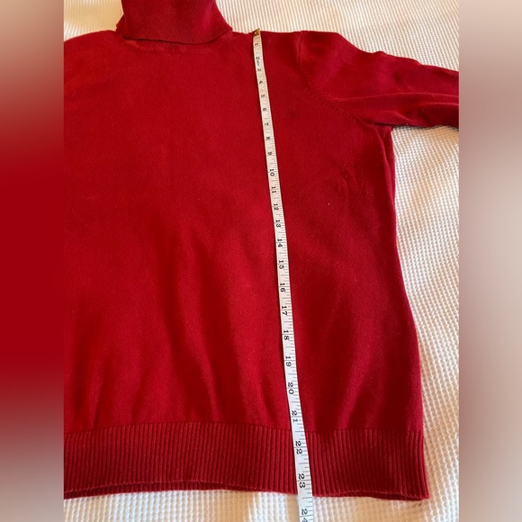 Vintage Northern Reflections Red Turtleneck. Size Large. - Picture 5 of 11